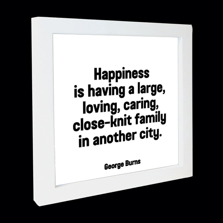 "happiness is" card