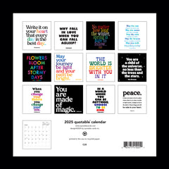 2025 quotable calendar