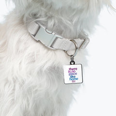 "no place like home" pet collar charm