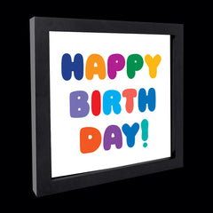 "happy birthday!" card