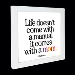 "manual mom" card