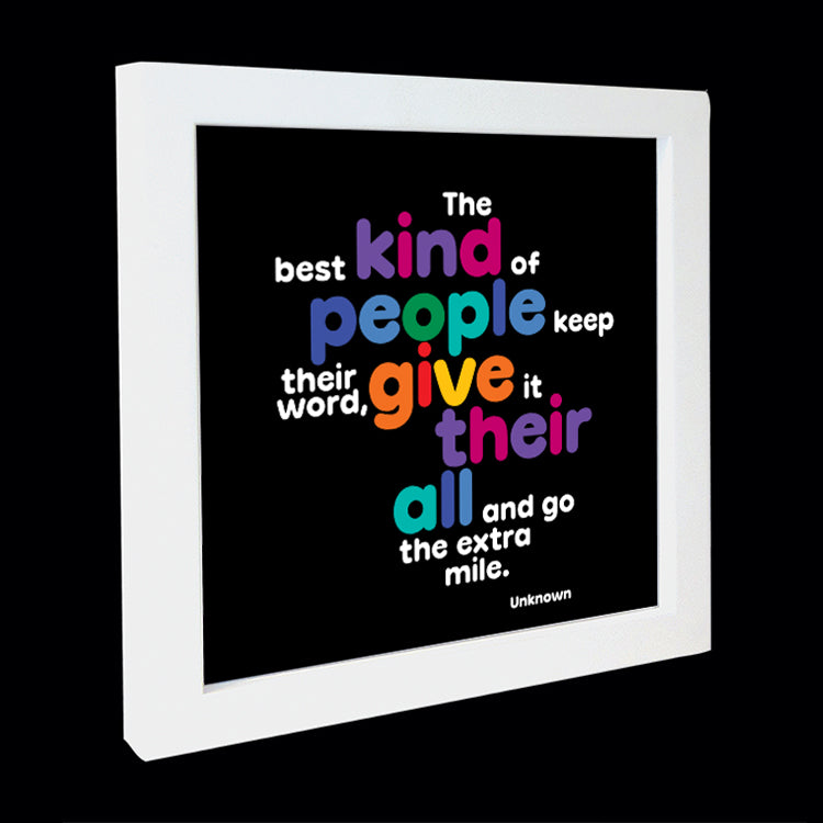 "the best kind of people" card