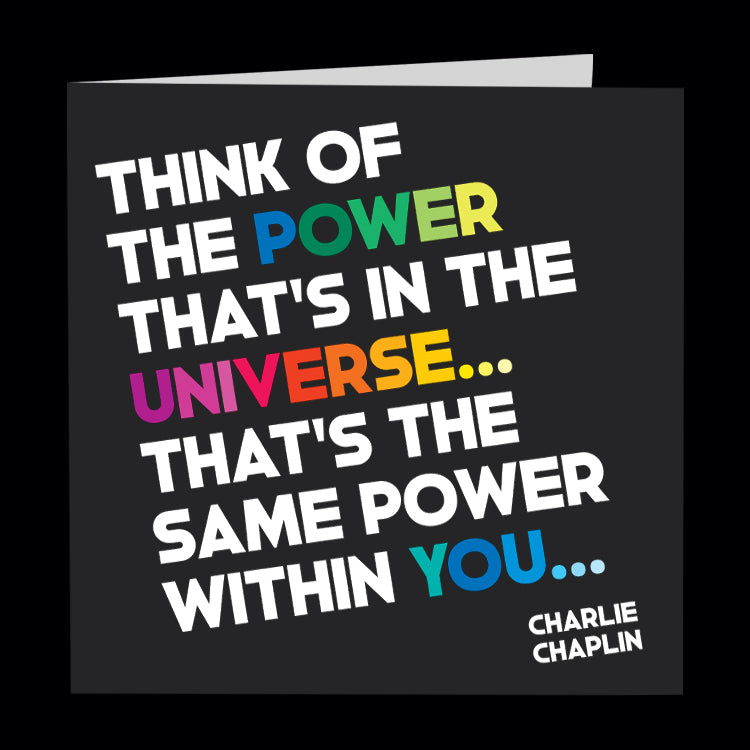 "power of the universe" card