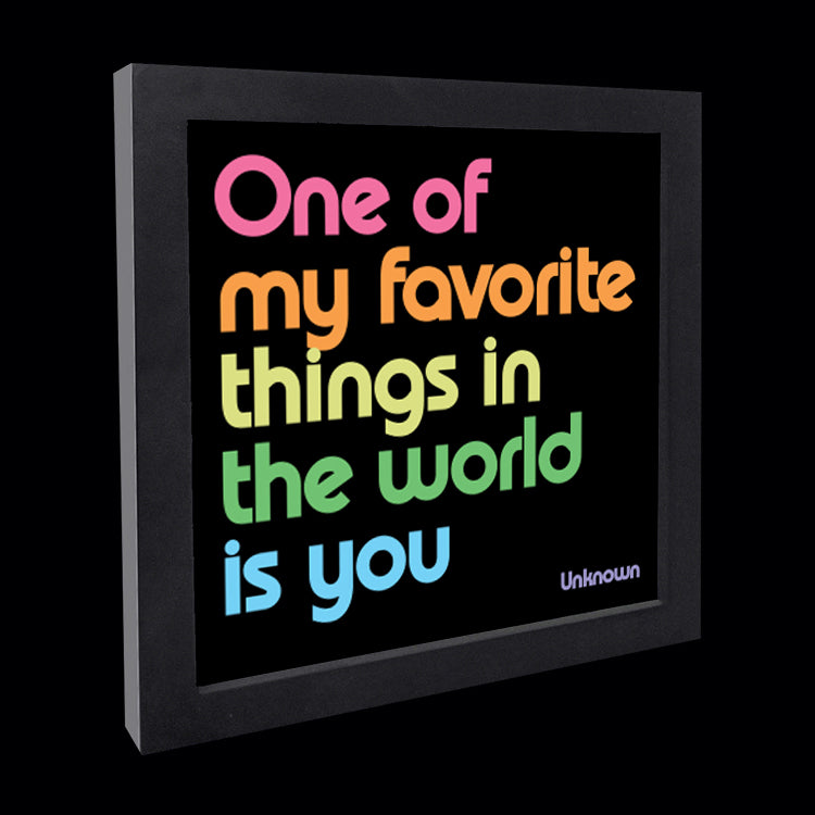 "one of my favorite things" card