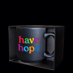 "have hope" mini mug