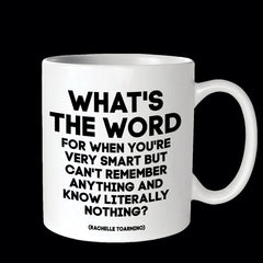 "what's the word" mug