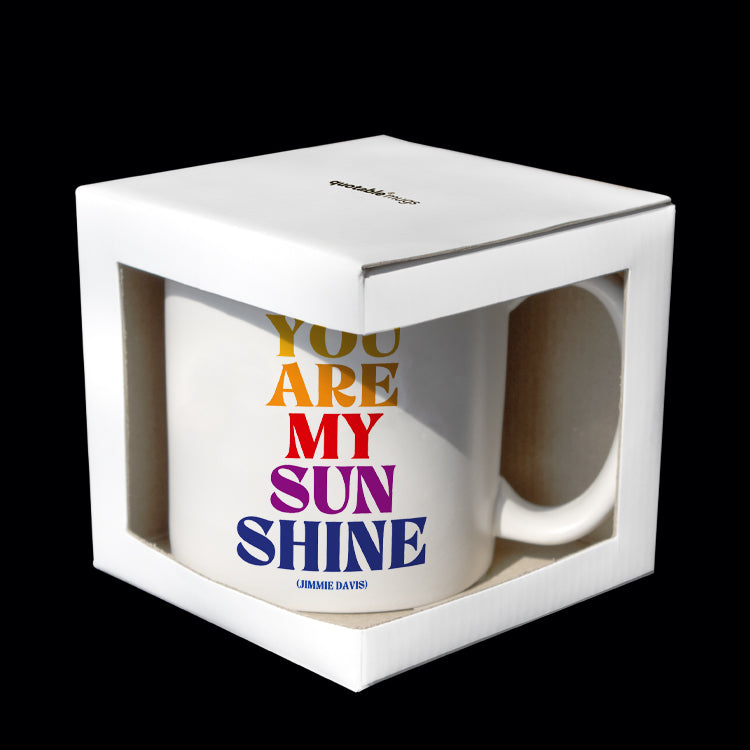 "you are my sunshine" mug