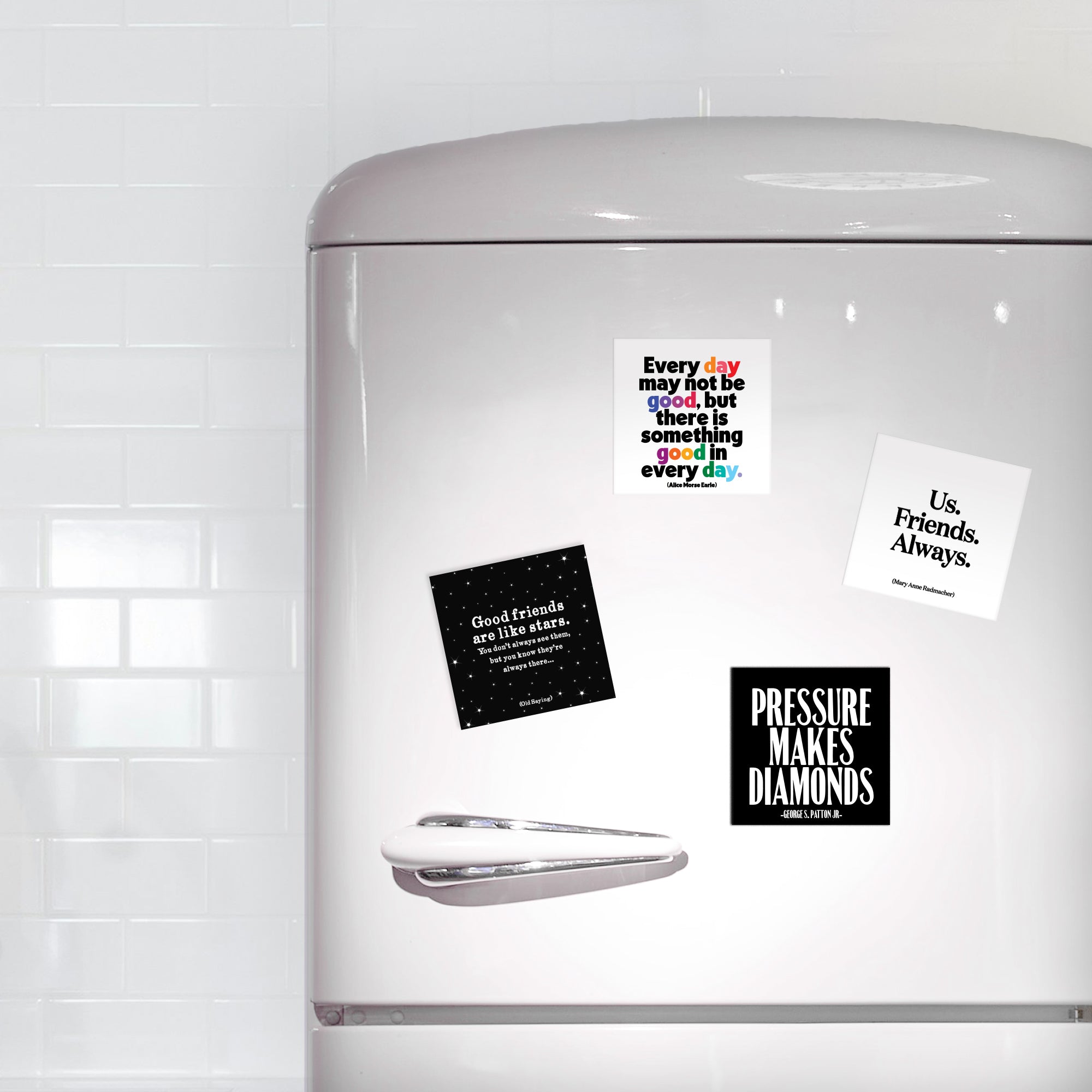 "pressure makes diamonds" magnet