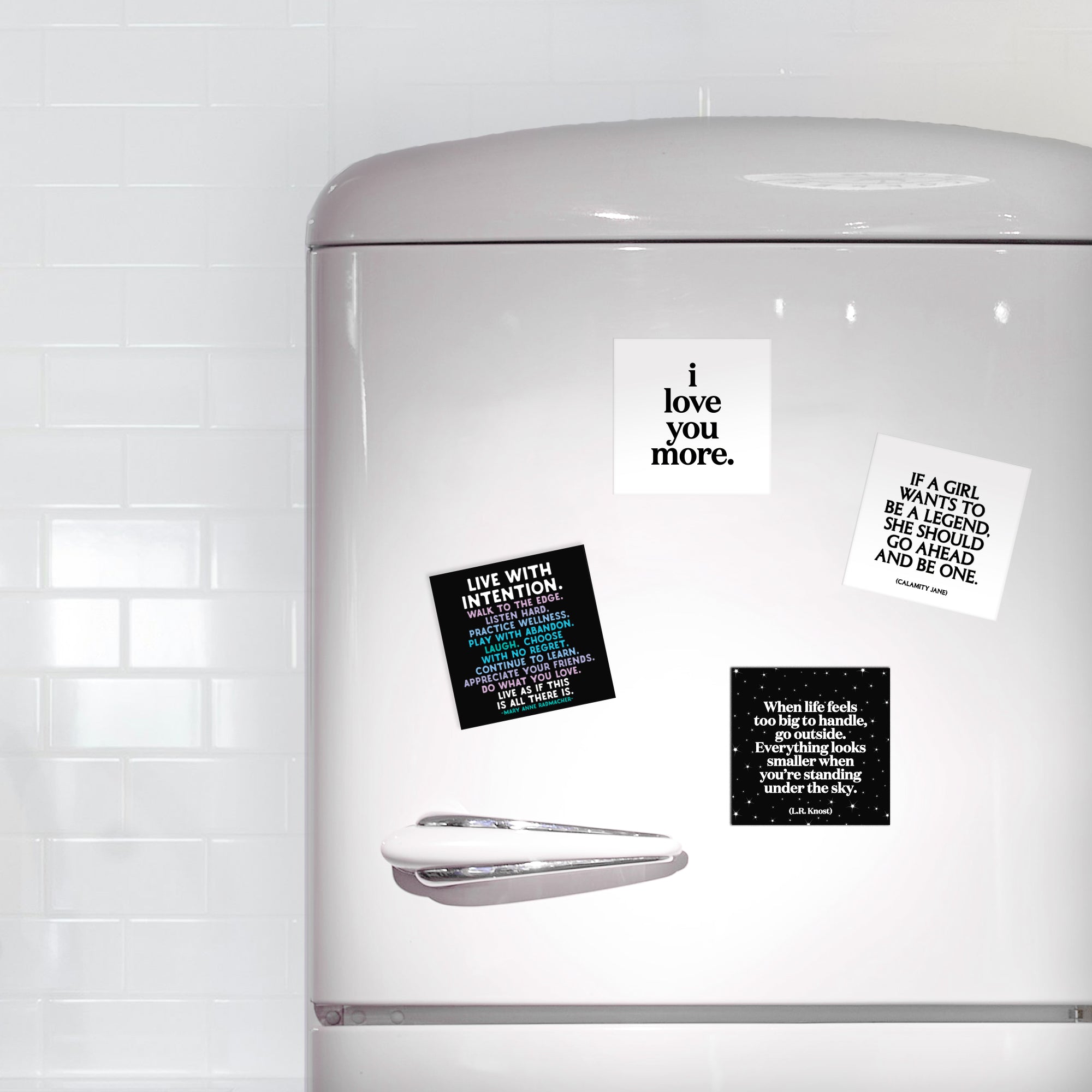 "when life feels too big to handle" magnet