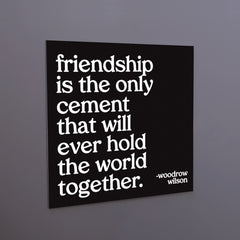"friendship cement" magnet