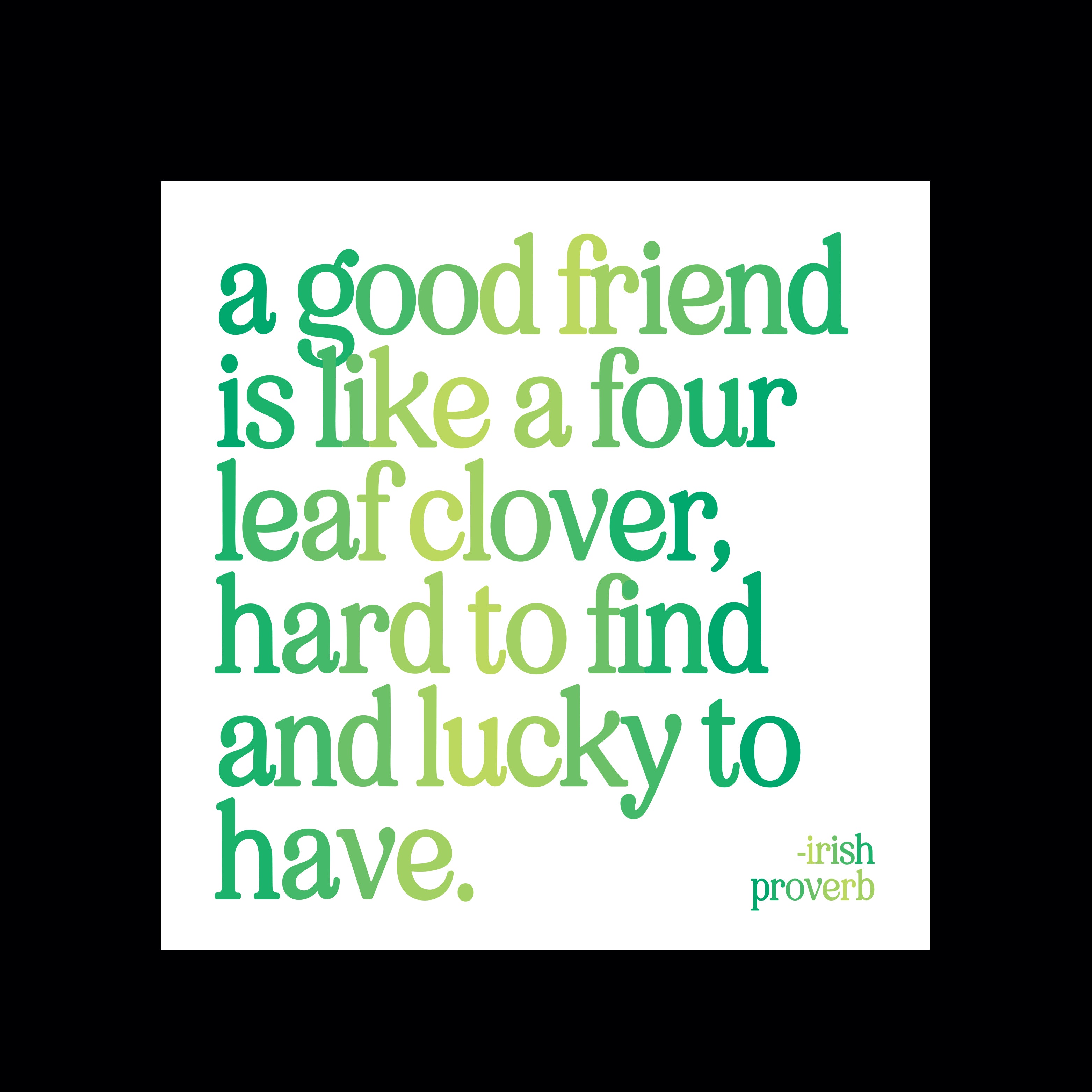 "four leaf clover" magnet