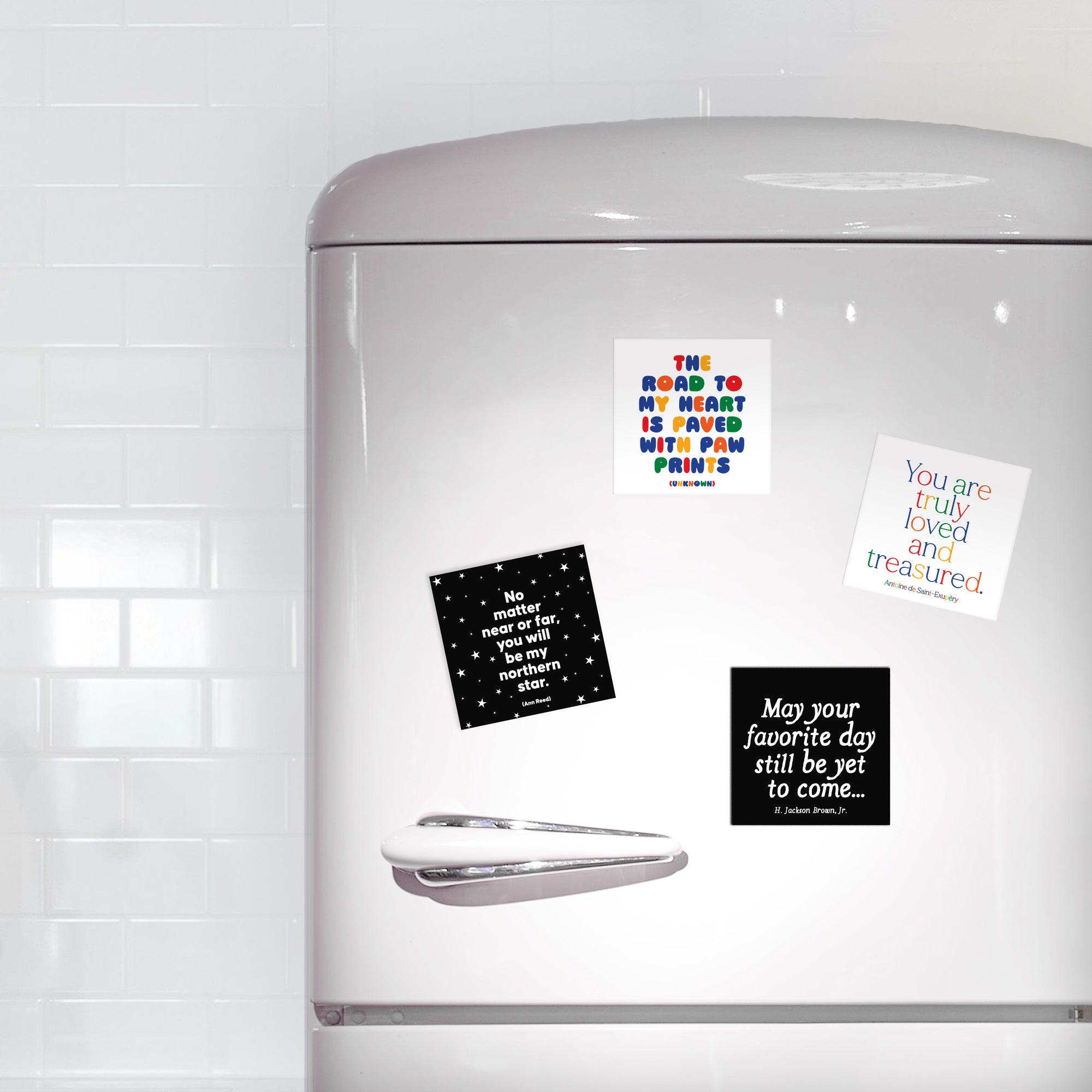 "you are truly loved" magnet