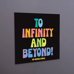"to infinity and beyond!" magnet