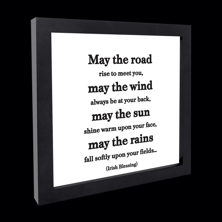 "may the road rise" card