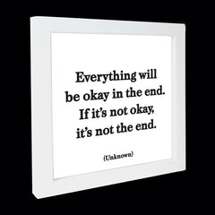 "everything will be okay" card