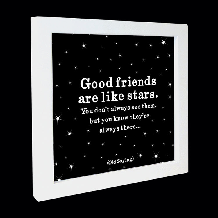 "good friends" card