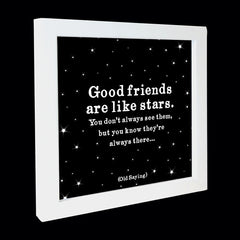 "good friends" card