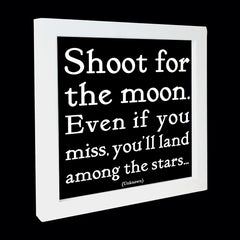 "shoot for the moon" card