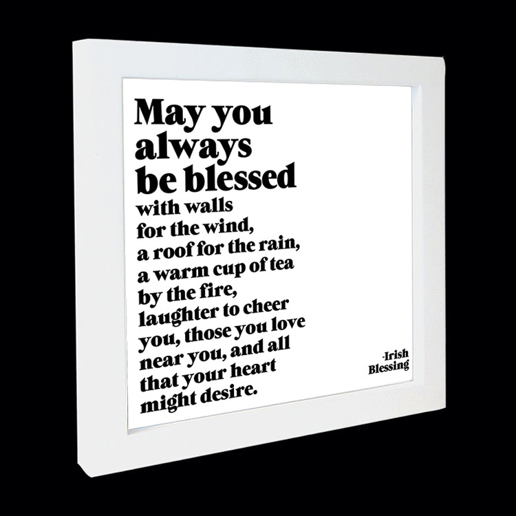"may you always be blessed" card