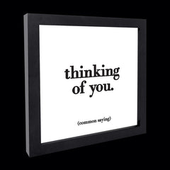 "thinking of you" card