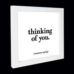 "thinking of you" card