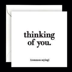 "thinking of you" card
