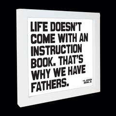 "that's why we have fathers" card