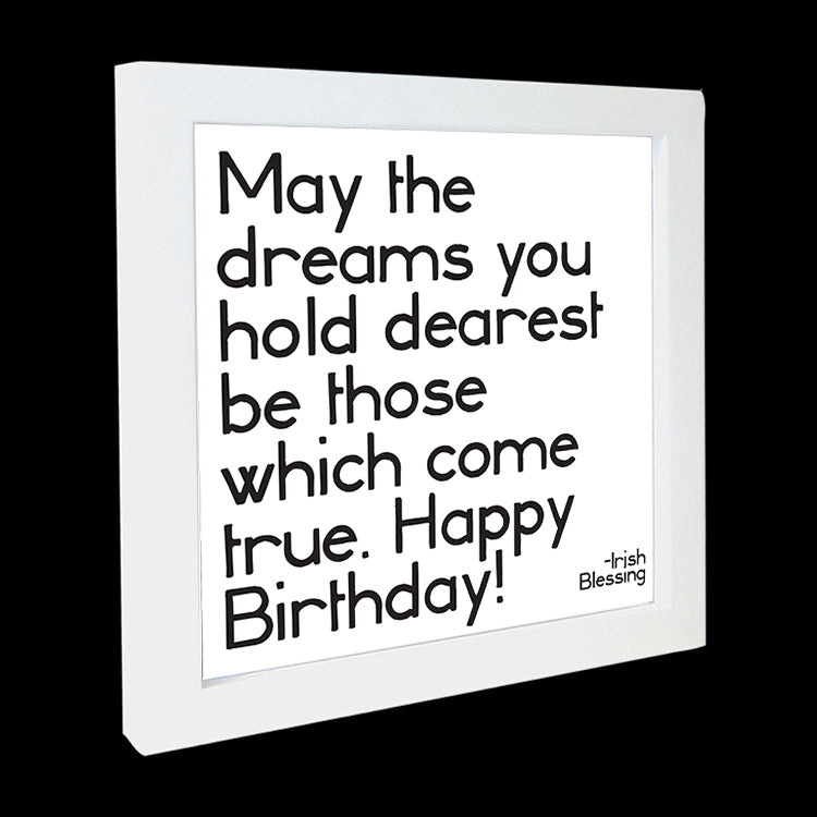 "may the dreams you hold" card