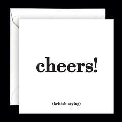 "cheers!" card