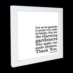 "let us be grateful" card
