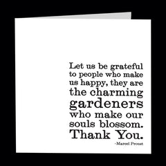 "let us be grateful" card