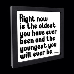 "oldest you have ever been" card