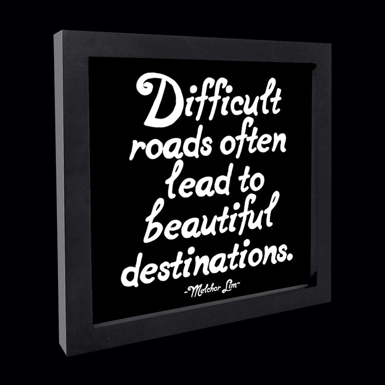 "difficult roads" card