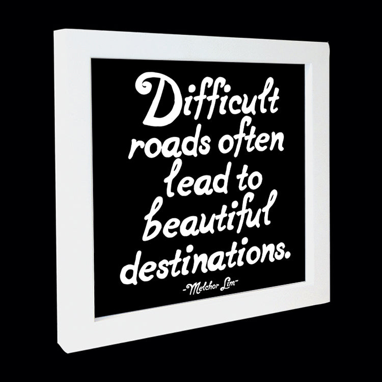 "difficult roads" card