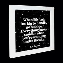 "when life feels too big to handle" card