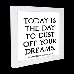 "today is the day" card