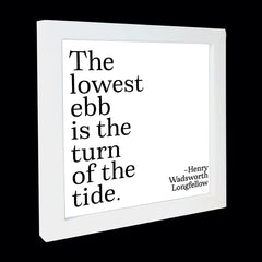 "the lowest ebb" card