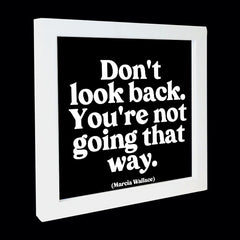 "don't look back" card