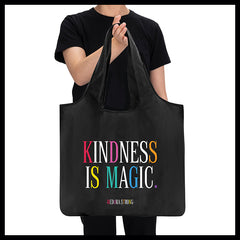 "kindness is magic" reusable bag