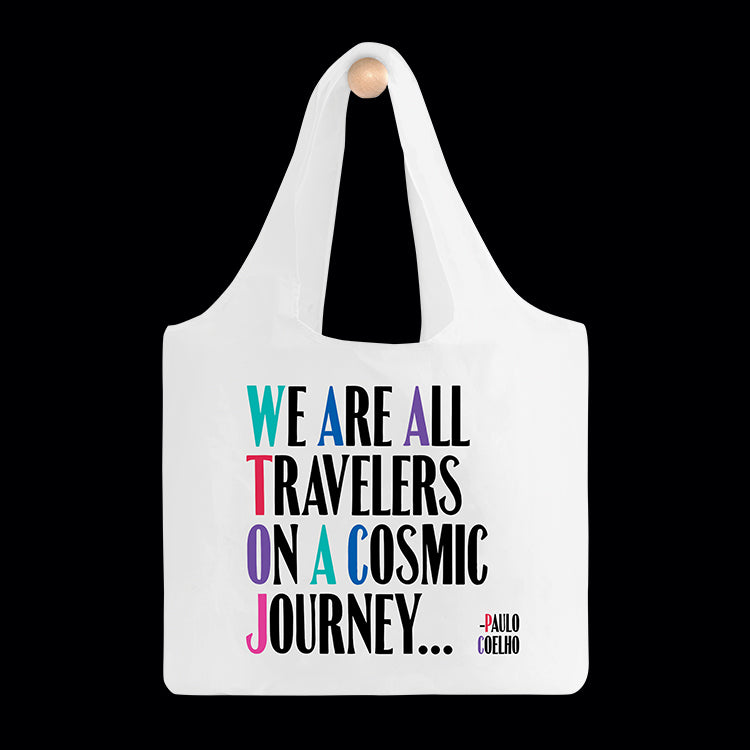 "cosmic journey" reusable bag
