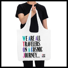 "cosmic journey" reusable bag