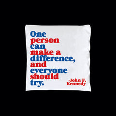 "one person" reusable bag