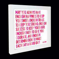 "may you always have" card