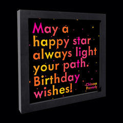 "may a happy star" card