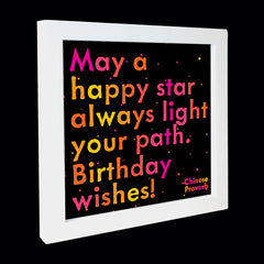 "may a happy star" card