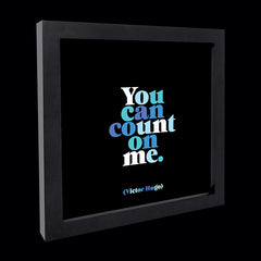 "you can count on me" card