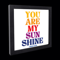 "you are my sunshine" card