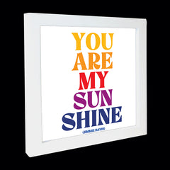 "you are my sunshine" card