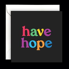 "have hope" card