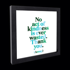 "no act of kindness" card